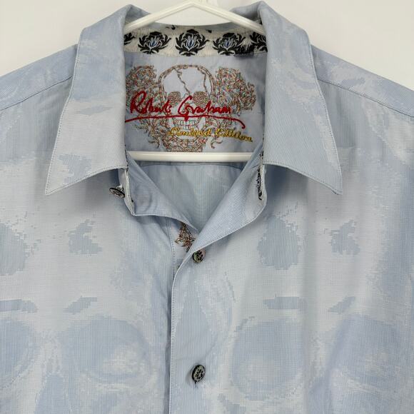 Robert Graham Other - Robert Graham Mens XL Hidden Skull /800 LIMITED EDITION Long Sleeve Shirt RARE